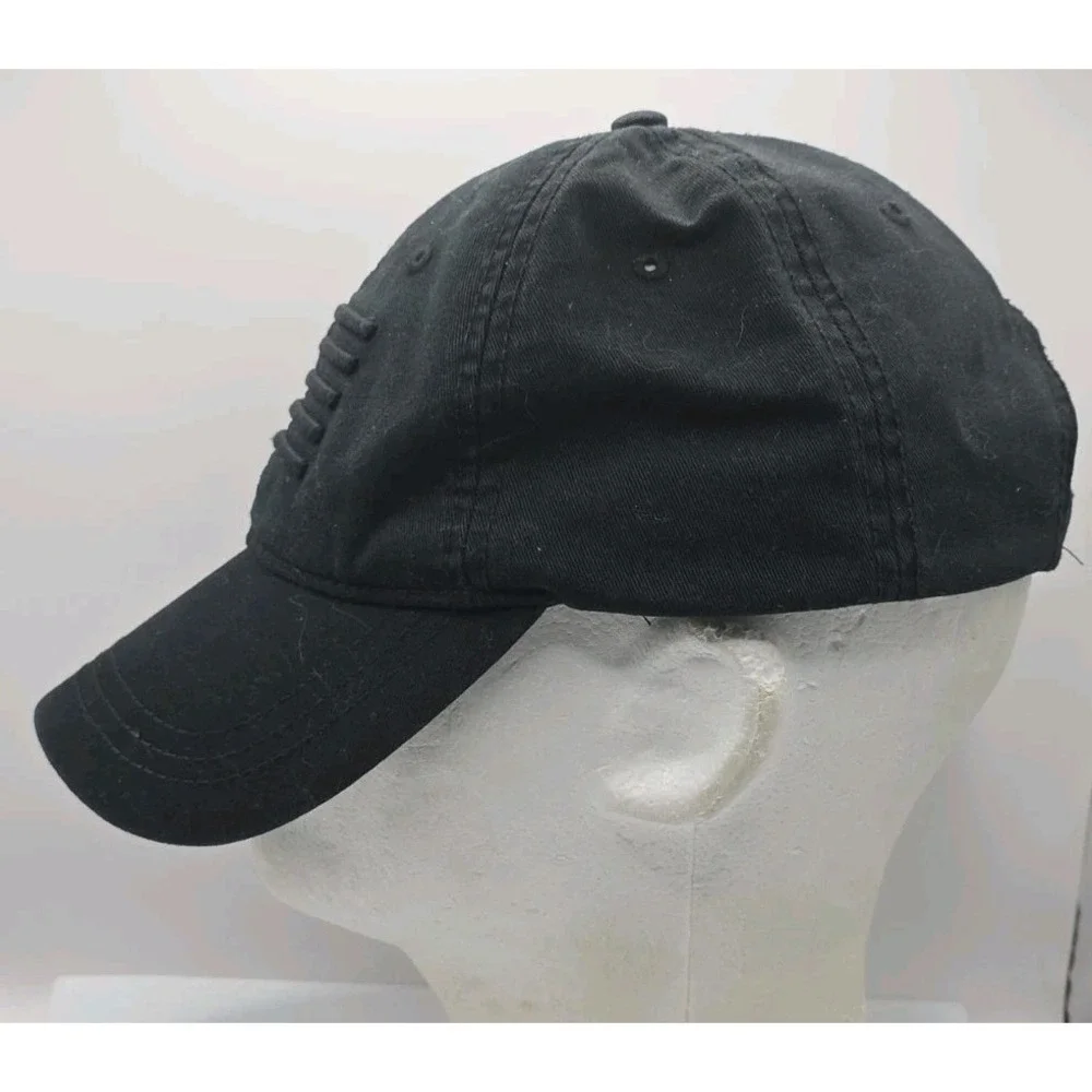 American Outfitters Strapback Dad Cap USA 77 Flag Baseball Hat